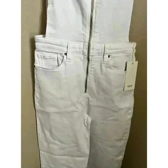 Hudson Avalon Overalls White Size 28 - Picture 8 of 15